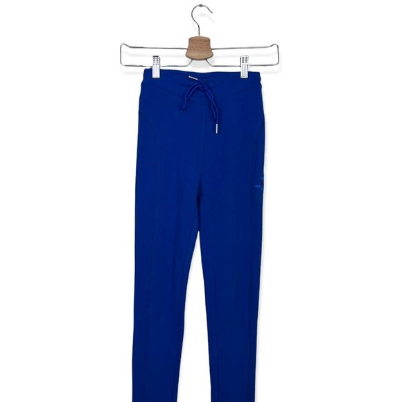 Shane Justin Track Star Blue Leggings Size XS NWT - Picture 3 of 10